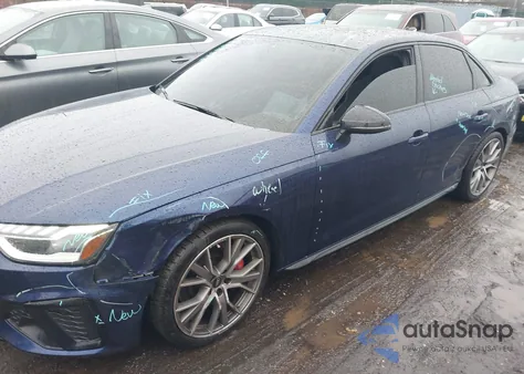 2023 Audi S4 Premium Plus Tfsi Quattro Tiptronic из США, поврежденный, VIN WAUB4AF49PA073687